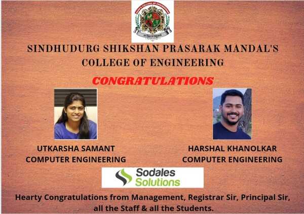 Heartly congratulations for successful placement
