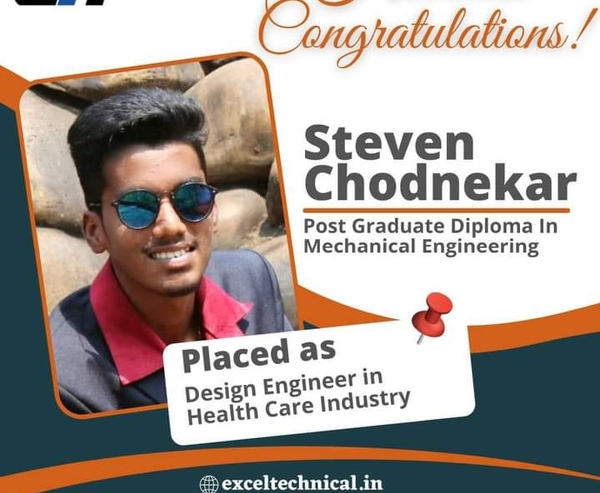 Mr. Steven Chodnekar - plcaed as Design Engineerin Health Care Industry