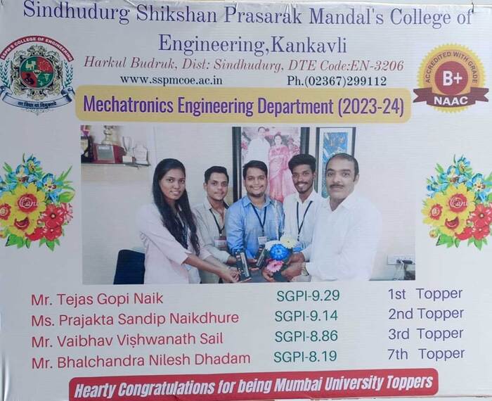 Heartly congratulations for being Mumbai University Toppers